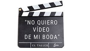 «No quiero vídeo de mi boda»